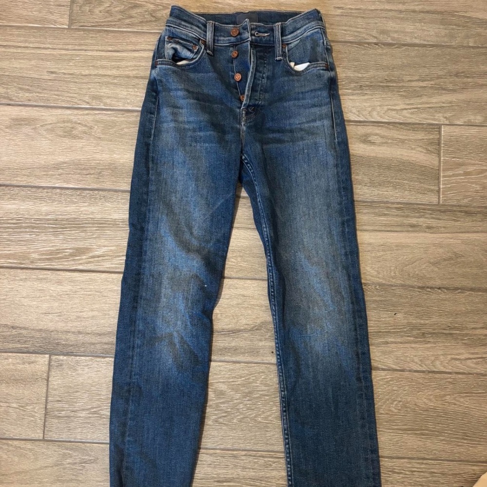 23 anthropologie Mother denim - tomcat ankle fray